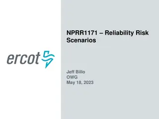 Understanding Reliability Risk Scenarios in Electric Grid Operations