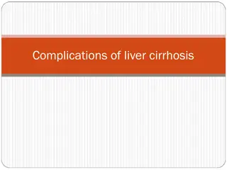 Understanding Major Complications of Liver Cirrhosis