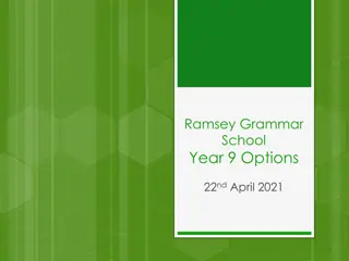 Computer Science Course at Ramsey Grammar School