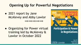 Empower Your Negotiations with Big, Transparent, and Open Strategies