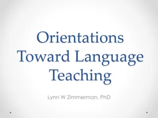 Language Teaching Orientations Explained: Grammar-Based, Communicative, Empiricist