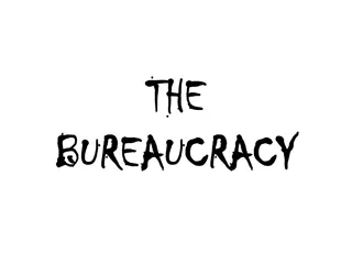 Understanding the U.S. Bureaucracy and Government Agencies