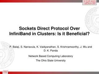 High Performance Sockets and InfiniBand Architecture Overview