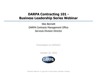 Understanding DARPA Contracts: Business Leadership Insights