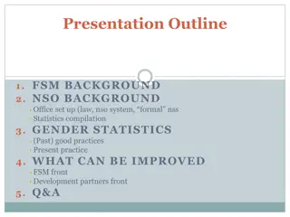 Improving Gender Statistics Compilation Practices in FSM