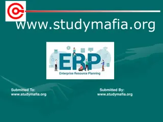 Insight into Enterprise Resource Planning (ERP)