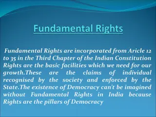 Understanding Fundamental Rights in the Indian Constitution