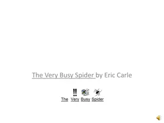 Adapted Literature Resource: The Very Busy Spider by Eric Carle