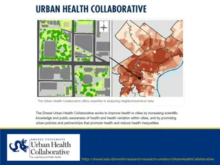 Urban Health Collaborative Activities and Initiatives