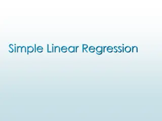 Understanding Simple Linear Regression Concepts