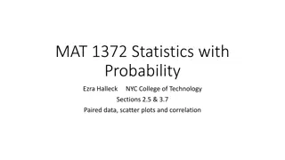 Understanding Scatter Plots and Paired Data in Statistics