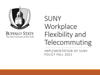 Implementing SUNY Workplace Flexibility and Telecommuting Policy Fall 2021