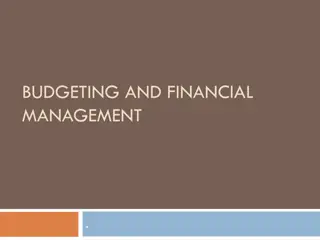 Financial Management and Budgeting Essentials