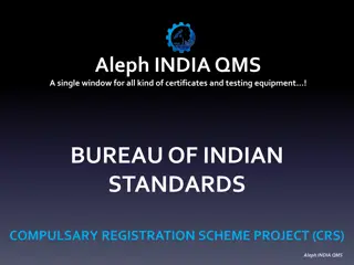 BIS Registration Process and Requirements in India