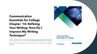 Enhancing Writing Technique: Sentence Variation Strategies