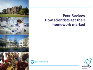Understanding Peer Review Process in Scientific Research
