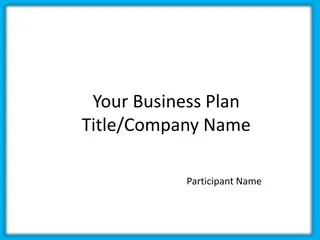 Innovative Business Plan for Success