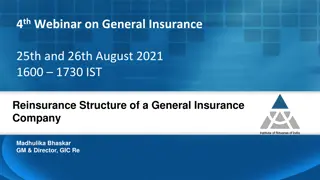 Insights on General Insurance Reinsurance Strategies