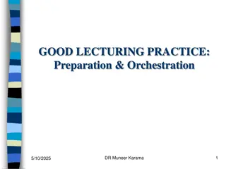 Effective Lecture Preparation and Orchestration Tips for Educators