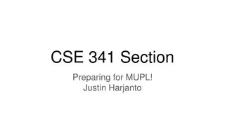 Building a MUPL Interpreter with Justin Harjanto