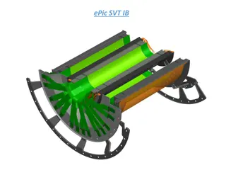 Unique Images of ePic SVT IB and Half Barrel in Various Configurations