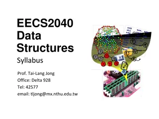 Data Structures and Algorithms Course Overview