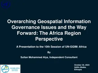 Geospatial Information Governance in Africa