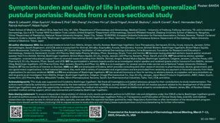 Symptom Burden and Quality of Life in Patients with Generalized Pustular Psoriasis