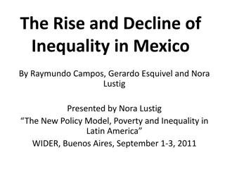 Understanding Inequality Trends in Mexico: A Detailed Analysis