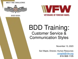 Effective Customer Service Training: Communication Styles & Strategies