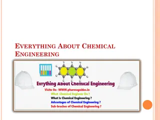 Exploring the World of Chemical Engineering: Branches and Applications
