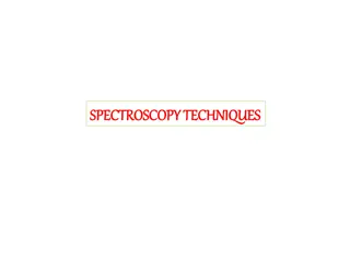 Advanced Spectroscopy Techniques for Detailed Analysis