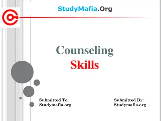 Essential Counseling Skills and Techniques Guide