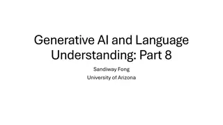 Advancements in Generative AI and Language Understanding