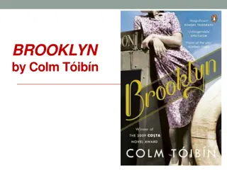 Exploring Structural Elements in Brooklyn by Colm Tóibín
