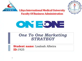 Effective One-to-One Marketing Strategy for Business Success