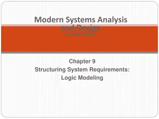 Structuring System Requirements with Logic Modeling