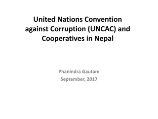 UNCAC and Cooperatives in Nepal: Implementation and Challenges