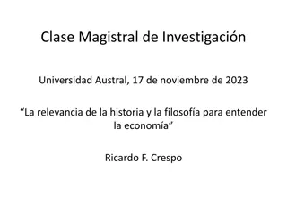 Understanding the Relevance of History and Philosophy in Economics