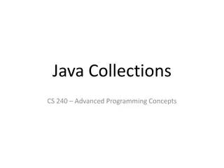 Advanced Java Collections Concepts