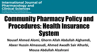 Enhancing Pharmaceutical Care: Community Pharmacy Health Insurance Policy in Saudi Arabia