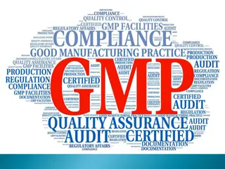 Effective Implementation of GMP and SOP in Pharmaceutical Industry