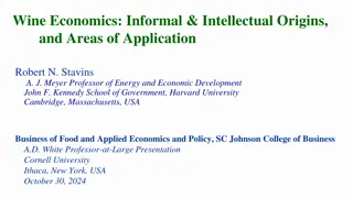 Wine Economics: Origins and Applications in Academia and Trade