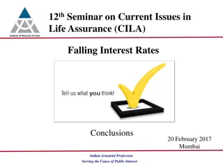 Life Assurance Seminar Insights on Falling Interest Rates & Industry Challenges