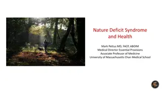 Connecting with Nature: Benefits of Forest Bathing and Time Outdoors