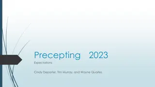 Effective Preceptorship in Event Management: Responsibilities and Expectations