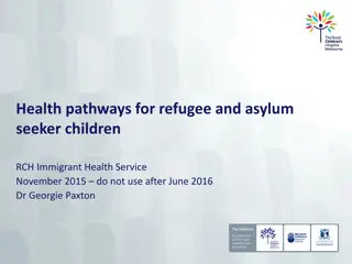 Pathways for Refugee and Asylum Seeker Children Health Services