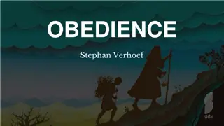 The Importance of Obedience to God's Commandments
