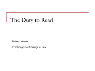 Understanding the Duty to Read Agreements and Its Implications