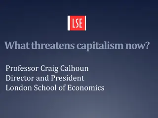 Threats to Capitalism Today: Insightful Analysis by Professor Craig Calhoun